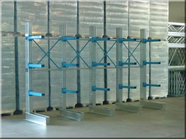 Estanterías industriales sistema cantilever