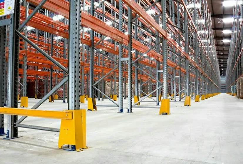 Estanterías metálicas industriales para cargas paletizadas sistema rack selectivo