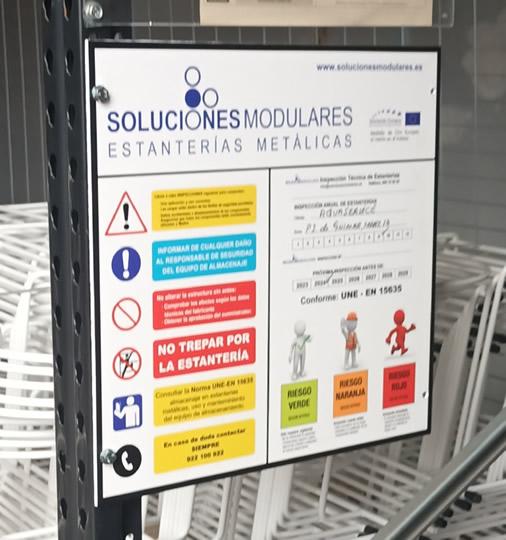 Inspección Estanterías